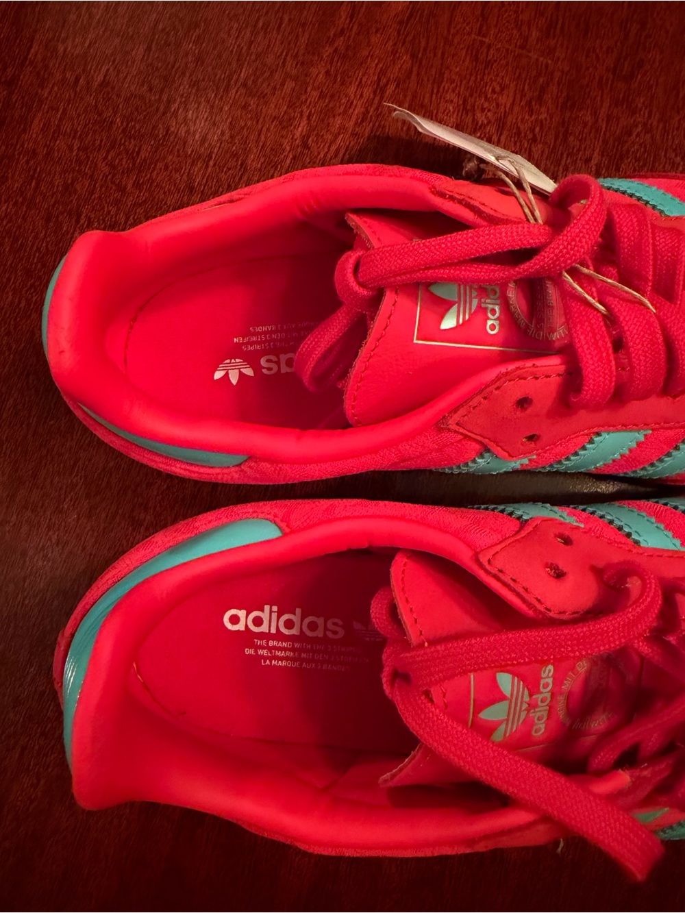 NWT adidas Samba OG
Red Pulse Aqua (Women's 6.5) - Picture 5 of 7